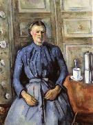 Paul Cezanne La Femme a la cafetiere USA oil painting artist